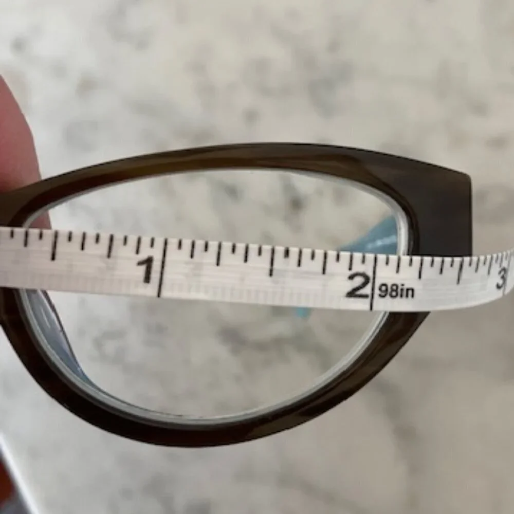 DOLABANY Lucille Glasses Brown Streak Teal 50/17/140